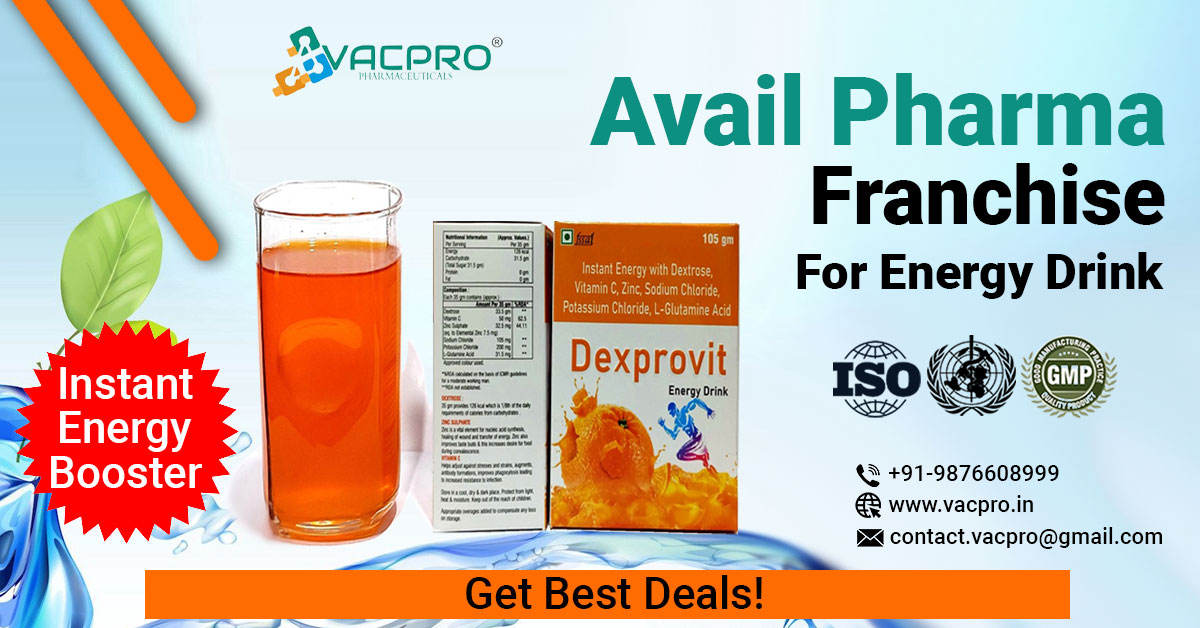 How to Establish a Profitable Pharma Franchise for Energy Drinks, A Lucrative Business Opportunity | Vacpro Pharmaceuticals (P.) Ltd.